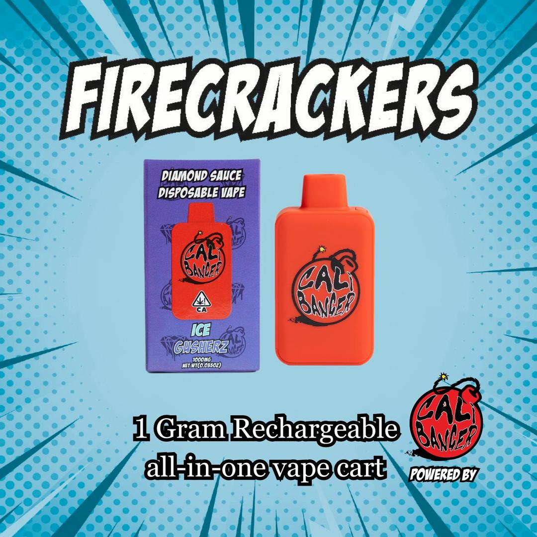 Firecracker by Cali Banger Vape ICE GUSHERZ - 1.0 Gr
