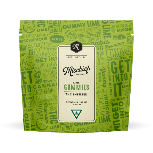 Mischief | Lime | Gummies | 200mg 10pk