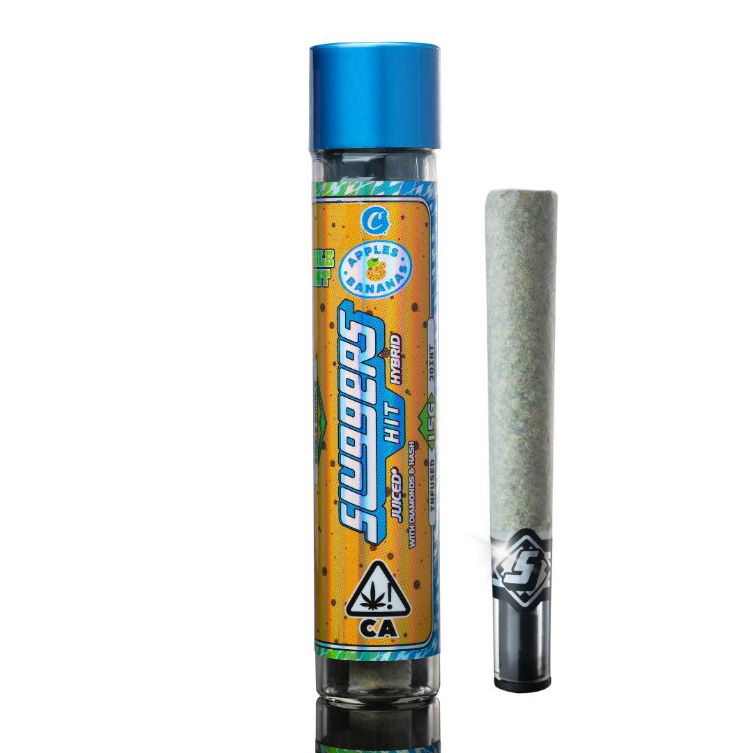 Sluggers x Cookies | Apples and Bananas | 1.5g Infused Joint