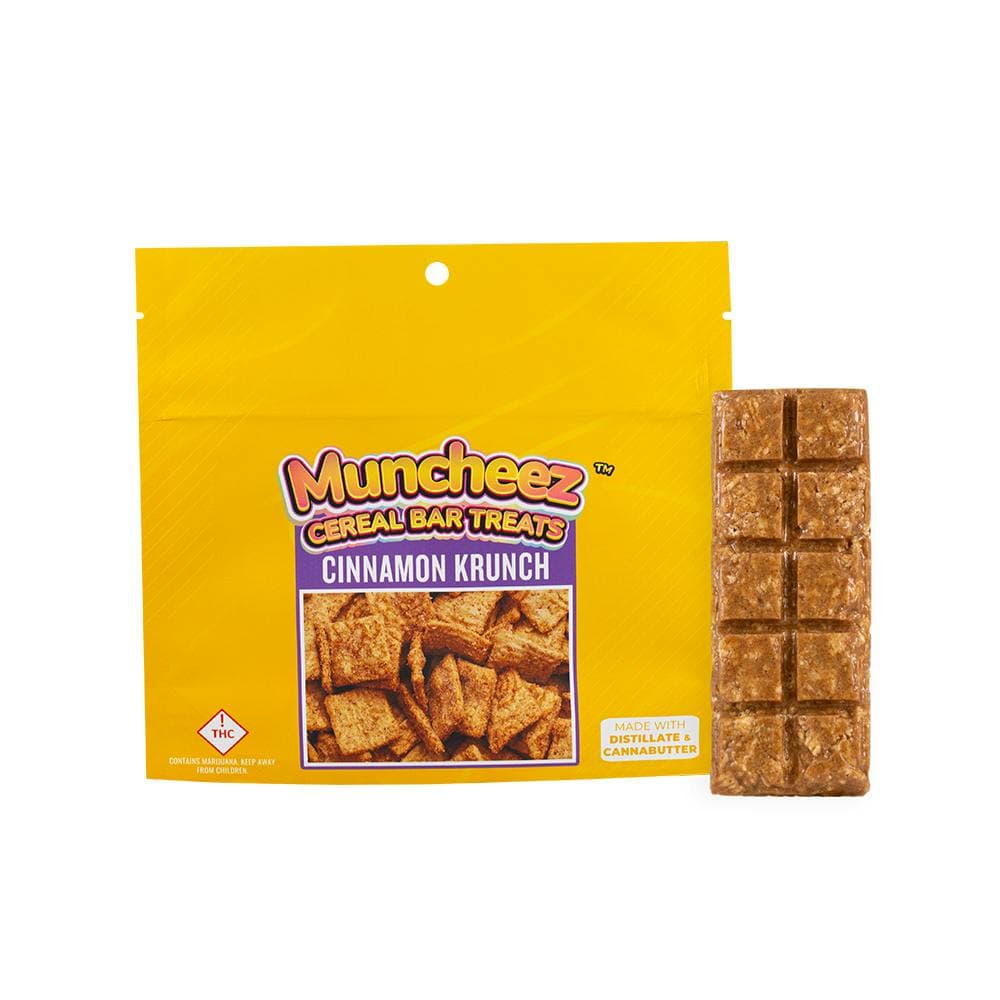 Muncheez | Cinnamon Krunch Cereal Bar | 1000mg | MED