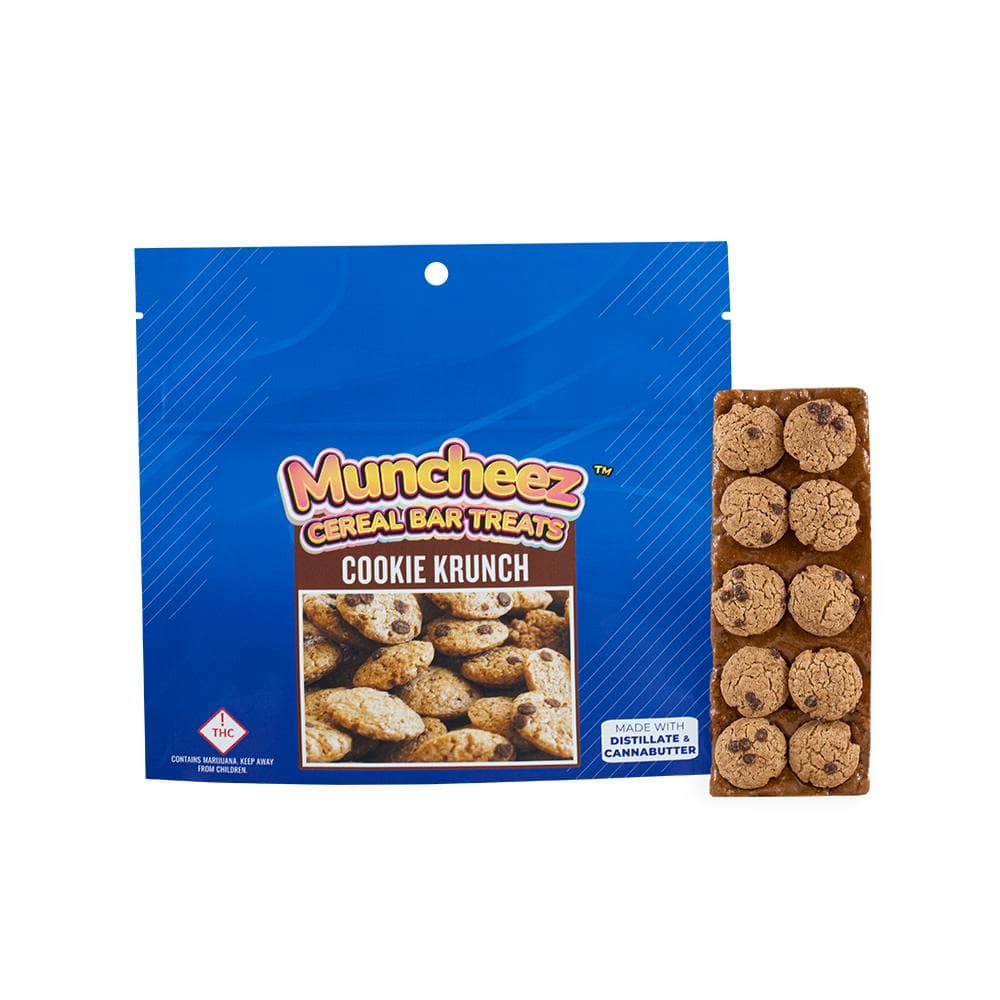 Muncheez | Cookie Krunch Cereal Bar | 1000mg | MED