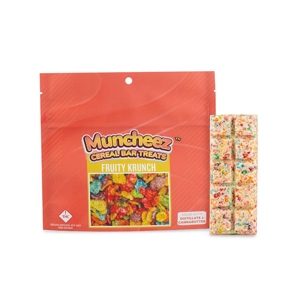 Muncheez | Fruity Krunch Cereal Bar | 1000mg | MED