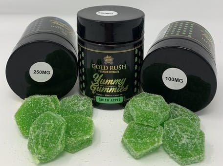 Yummy Gummy 250mg - Green Apple