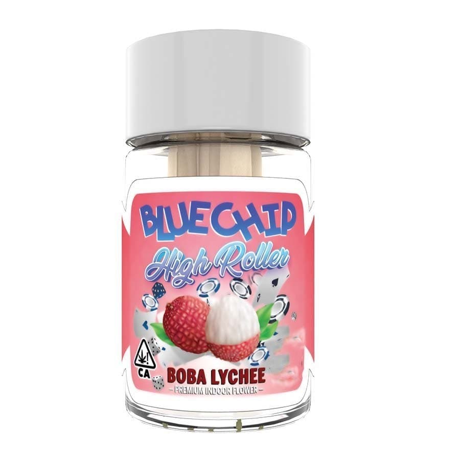 BLUE CHIP HIGH ROLLERS - BOBA LYCHEE 5PK
