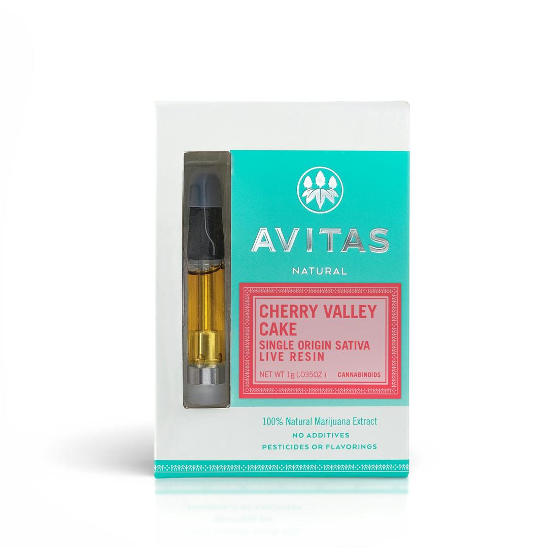 Cherry Valley Cake Live Resin Cartridge 1g