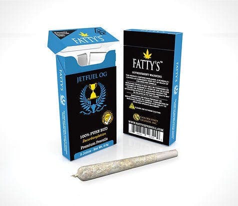 Jetfuel OG - Fatty's Pre-Rolls 3pk (3g total)