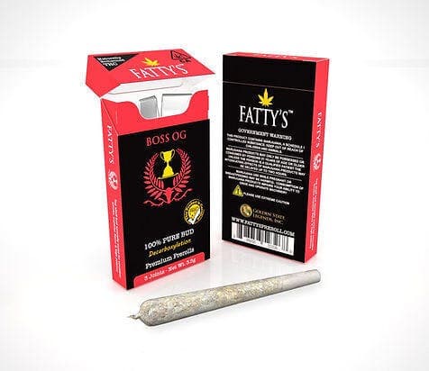 Boss OG - Fatty's Pre-Rolls 3pk (3g total)