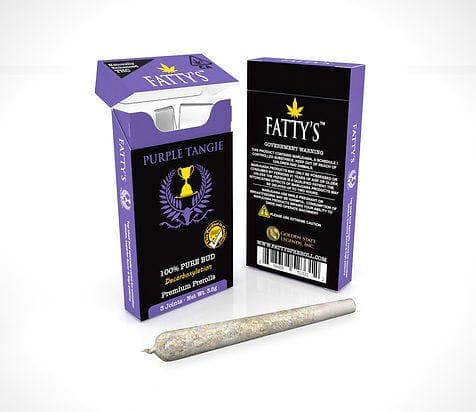 Purple Tangie - Fatty's Pre-Rolls 3pk (3g total)