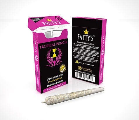 Tropical Punch - Fatty's Pre-Rolls 3pk (3g total)