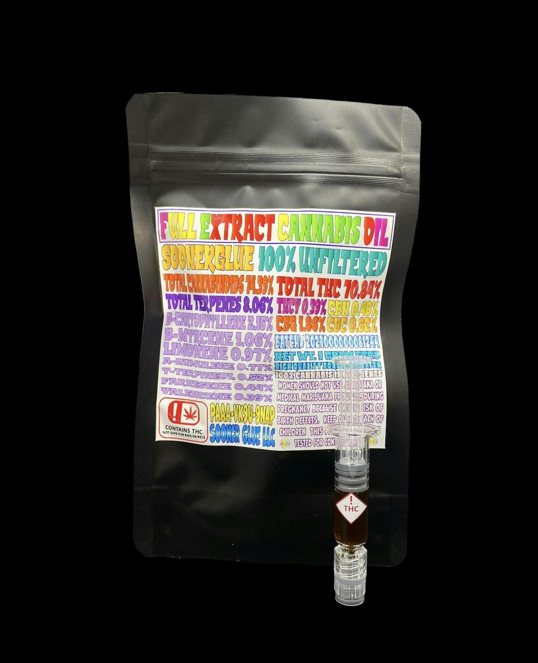 Full Extract Cannabis Oil Syringe