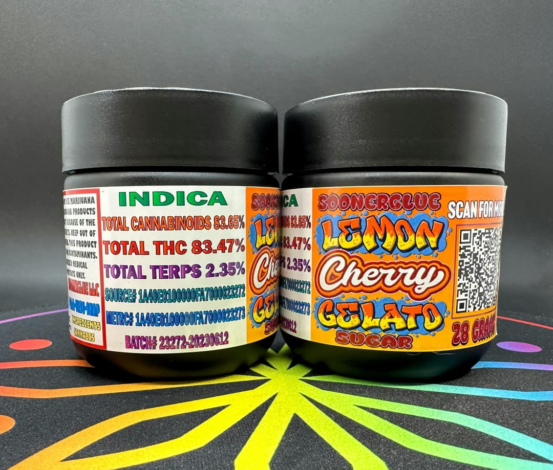 28g Lemon Cherry Gelato Premium Sugar