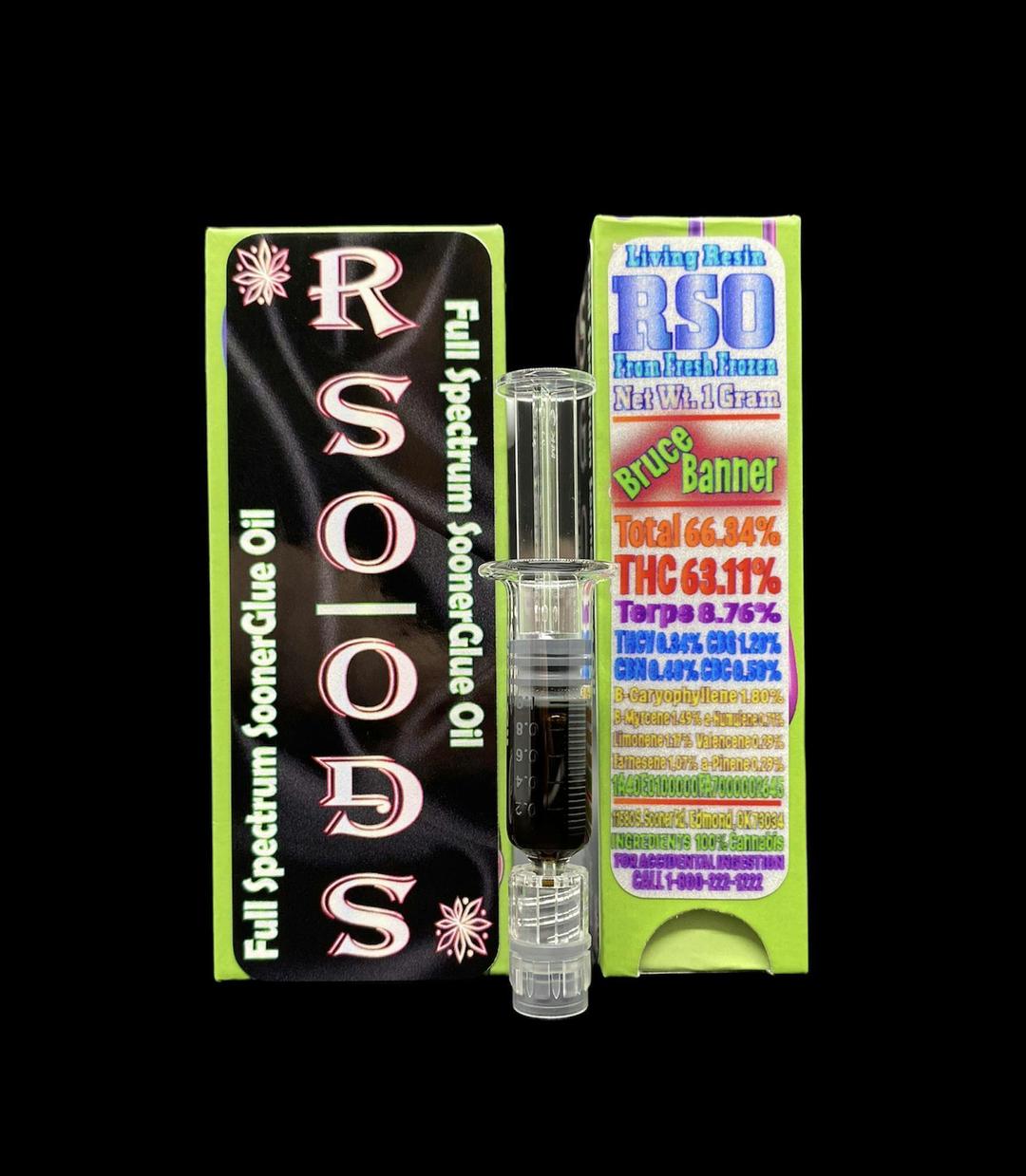 Bruce Banner RSO Oil