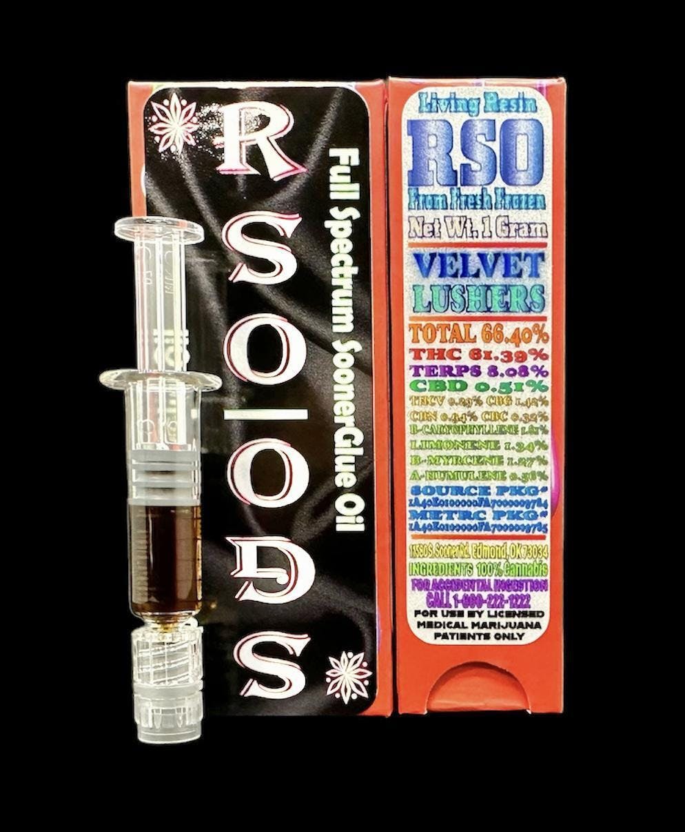 Velvet Lushers RSO Oil