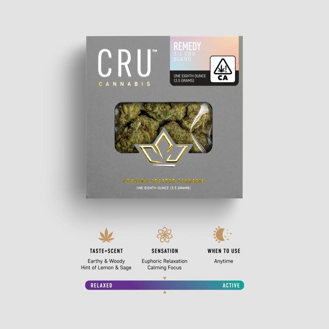Remedy 3:1 CBD/THC (3.5 Grams)