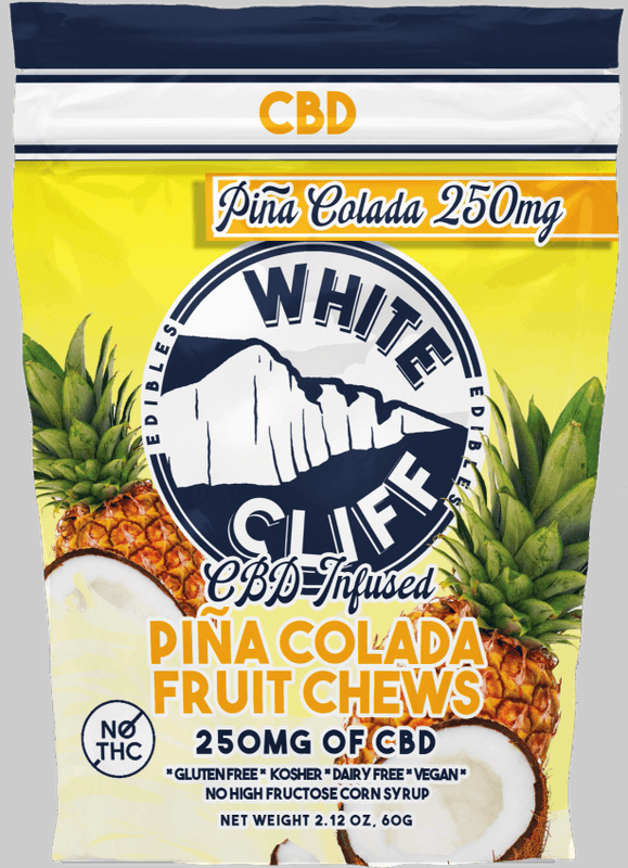 CBD Infused - Pina Colada Fruit Chews