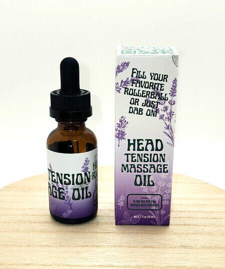 Head Tension Massage Oil