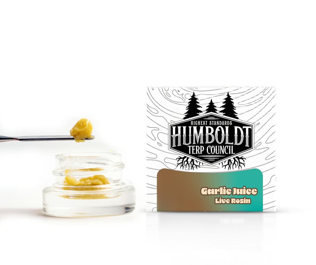 Humboldt Terp Council | Live Rosin Garlic Juice 1g