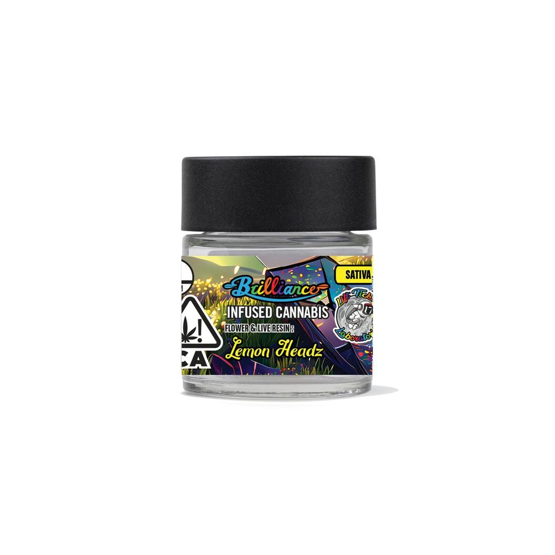 Brilliance 1g Infused Flower: Lemon Headz