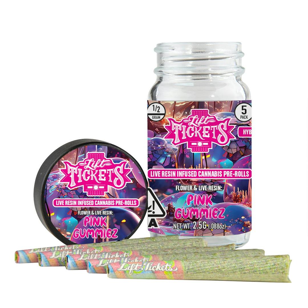 Pink Gummiez - Infused Pre-Roll 5-Pack