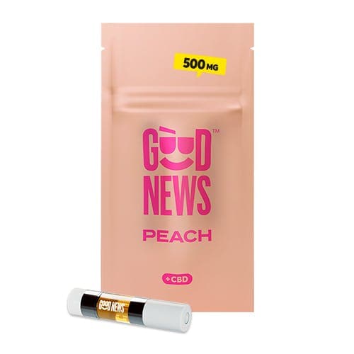 Good News Peach + CBD 1:2 Cartridge 500mg