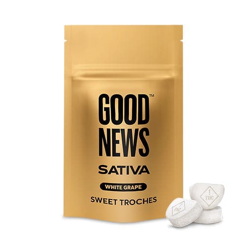 Good News Troches Sparkling White Grapefruit 100mg (10ct)