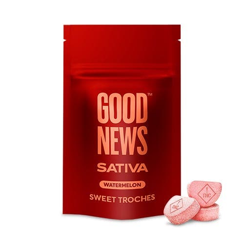 Good News Troches Watermelon 100mg (10ct)