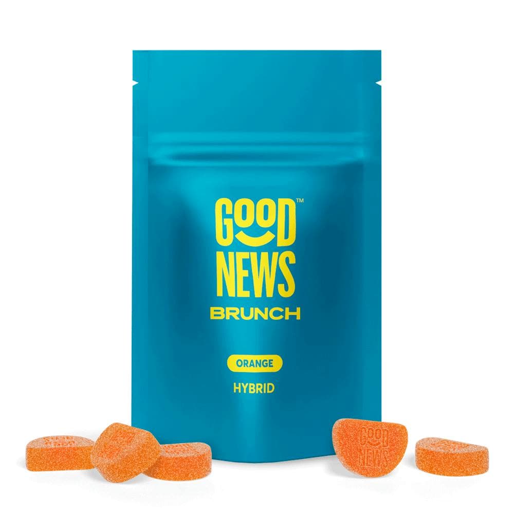 Good News Brunch Orange Gummies 200mg (20ct)