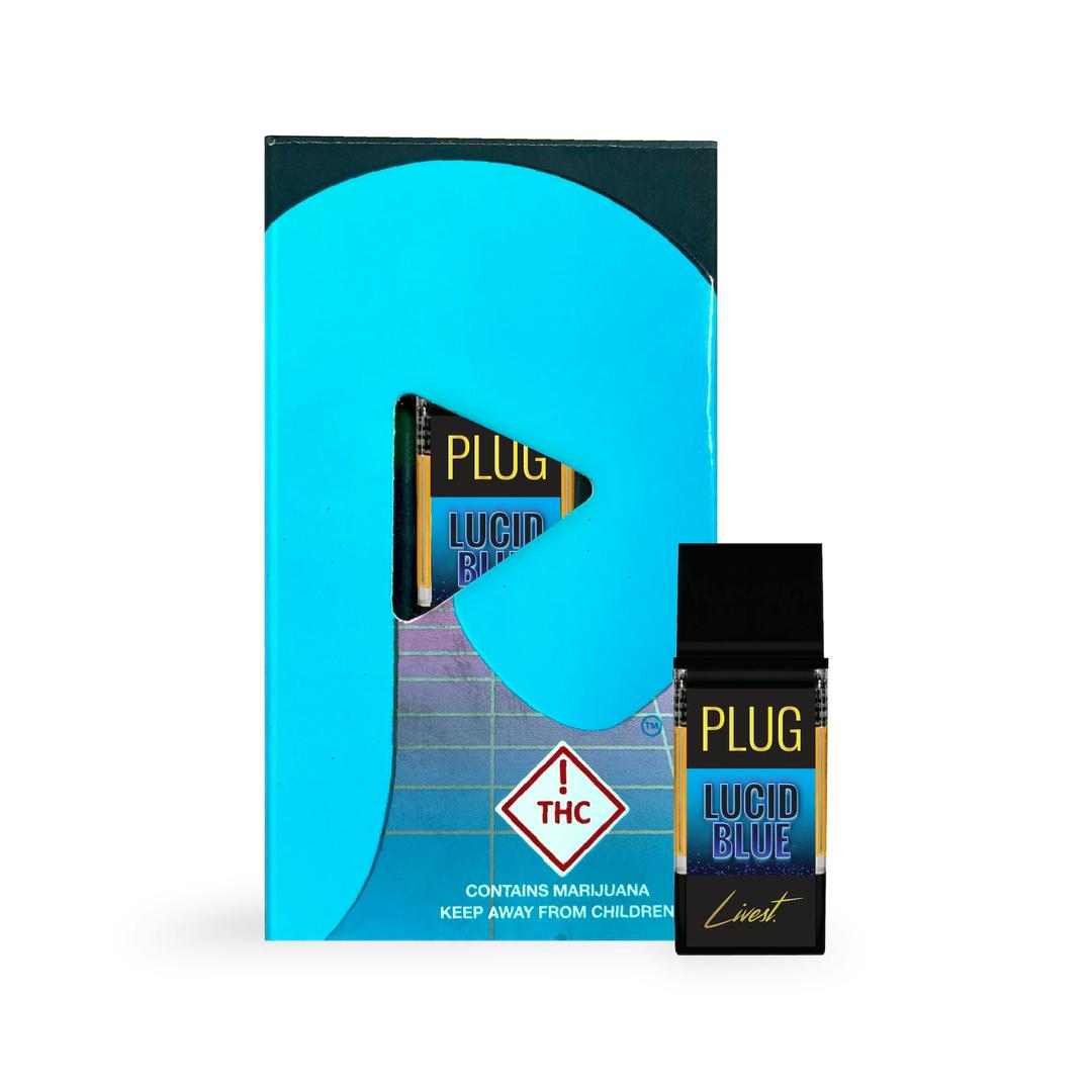VAPE - 1g PLUG™ Colorado Livest: Lucid Blue