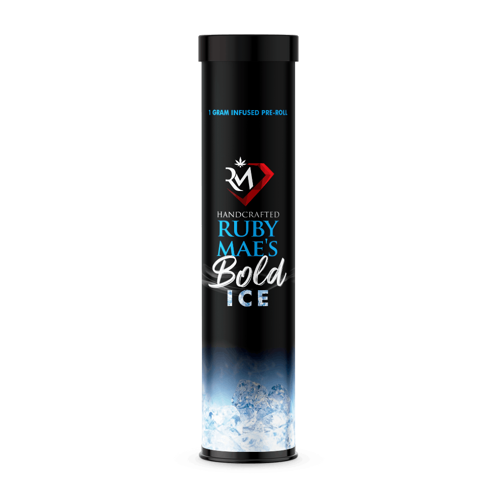 Bold ICE | Sativa | 1g Infused Preroll | Acai Gelato