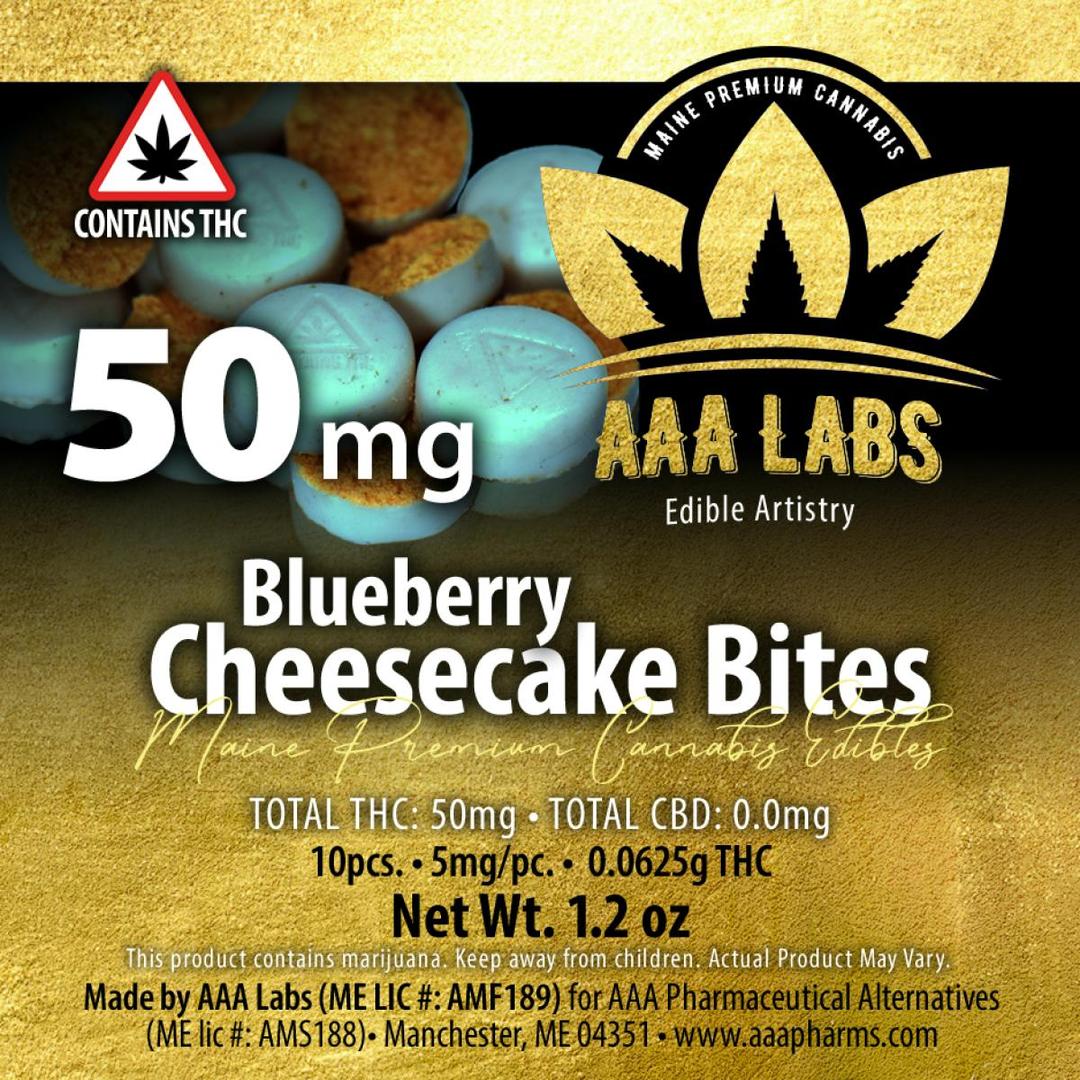 Blueberry Cheesecake Bites 50mg
