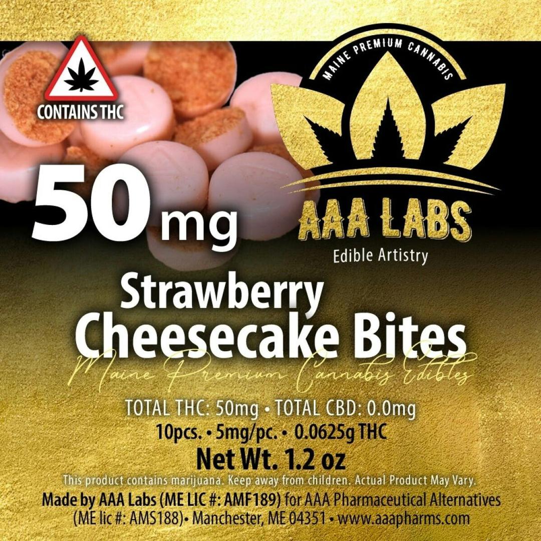 Strawberry cheesecake Bites 50mg