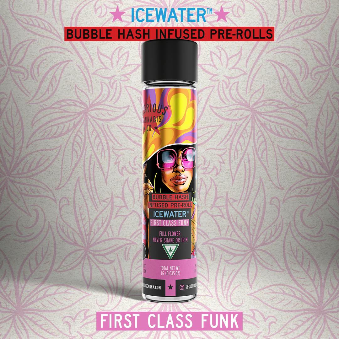 First Class Funk 1G | Strain Art Series | Bubble Hash Infused Pre Roll