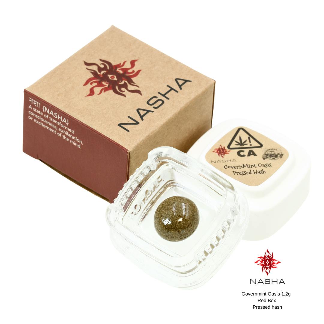 GovernMint Oasis 1.2g Red Pressed Hash (Bandwagon Gardens)