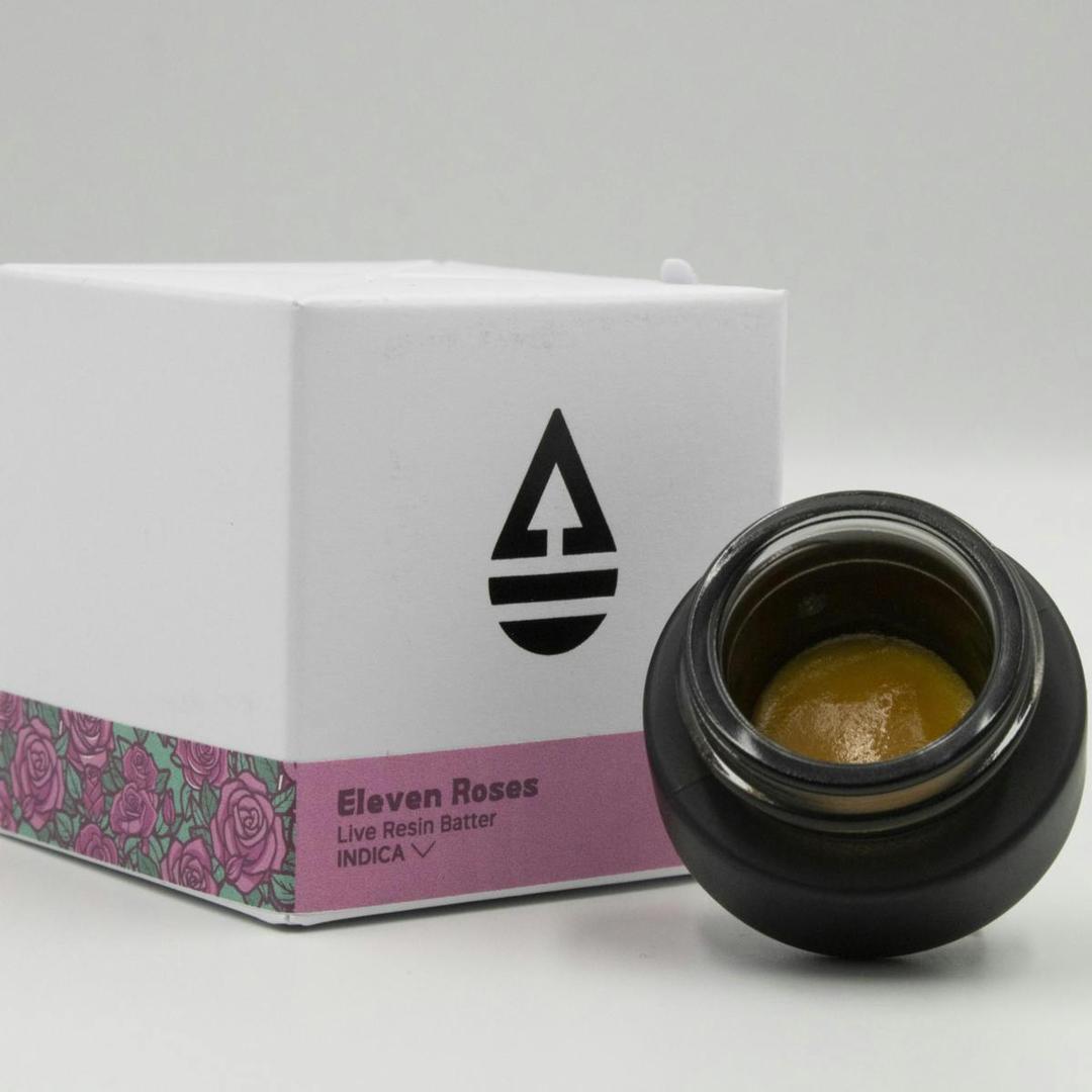 Eleven Roses | Live Resin Batter 1g | Indica