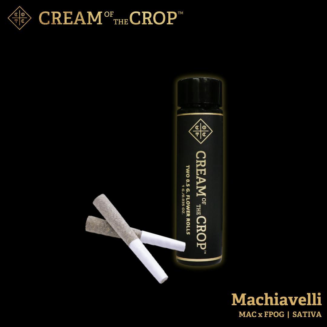 Machiavelli | Two Half Gram Premium Flower Rolls | 1g