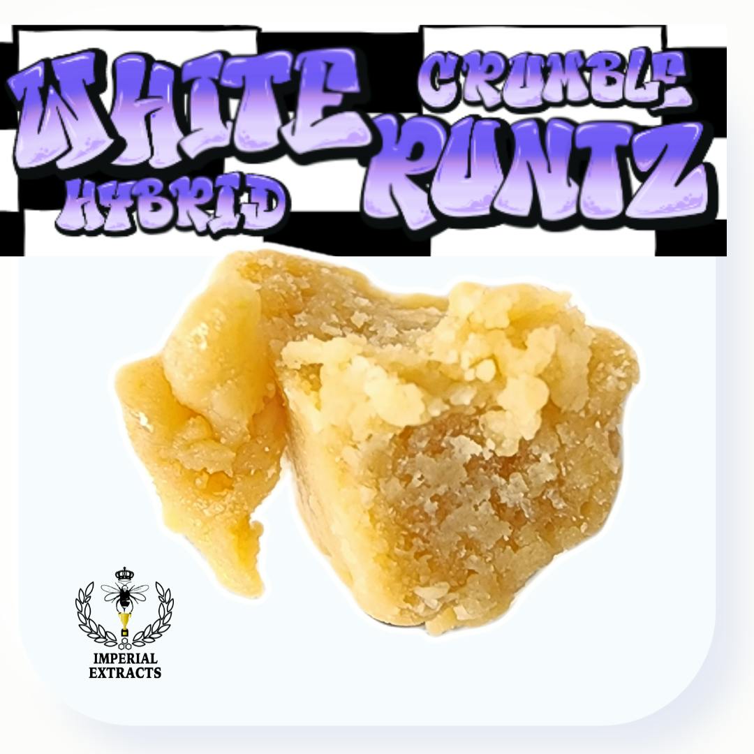 White Runtz 1.0 g (Hybrid) Crumble