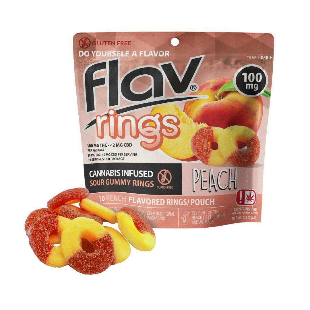 Peach Rings 100mg