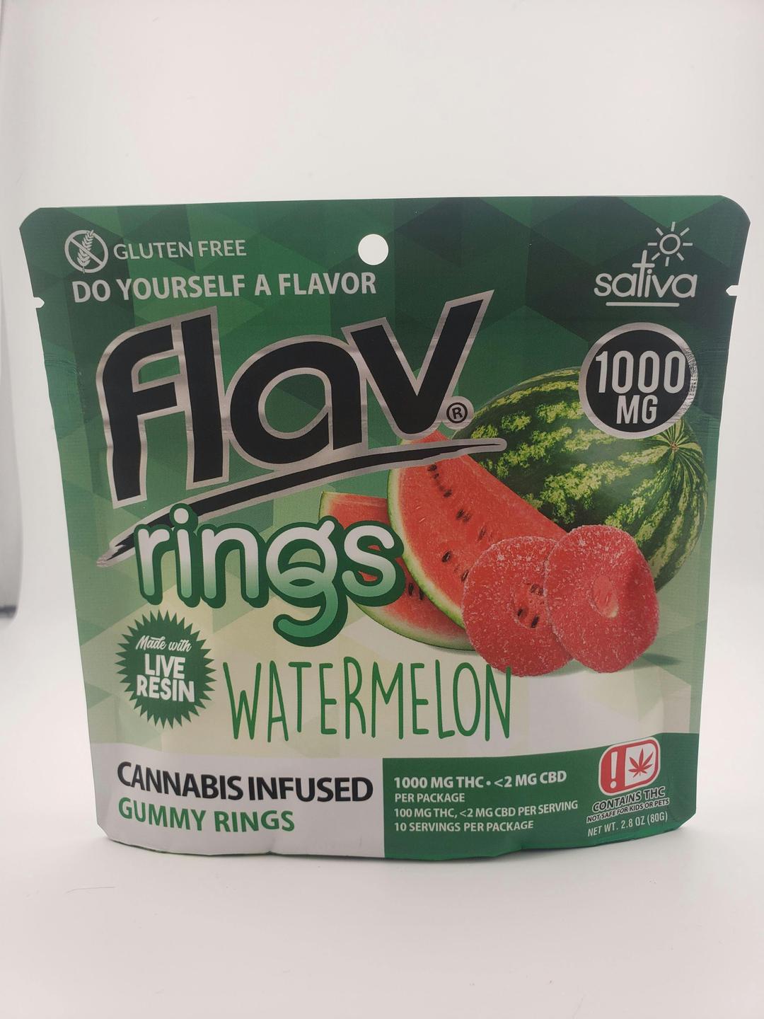 Watermelon Rings 1000mg