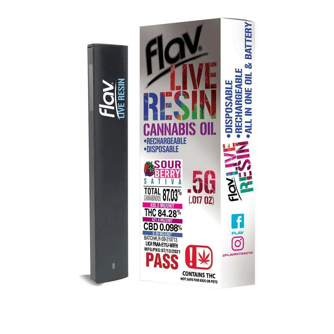 Sour Berry - 0.5g Live Resin Disposable