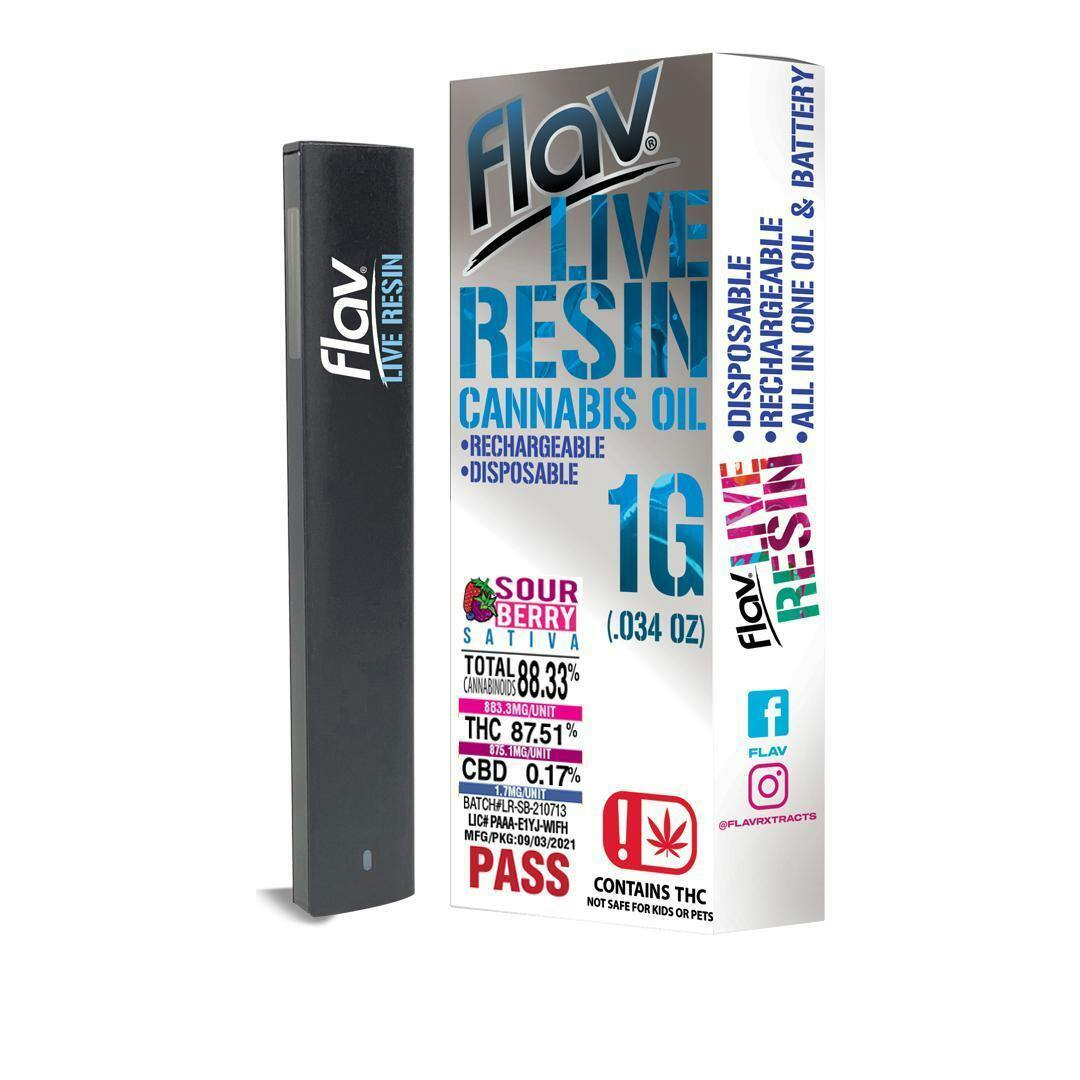 Sour Berry - 1g Live Resin Disposable