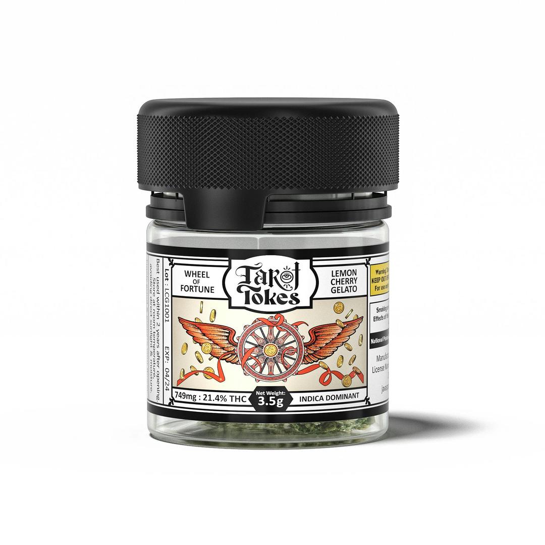 WHEEL OF FORTUNE - Lemon Cherry Gelato (Eighth)