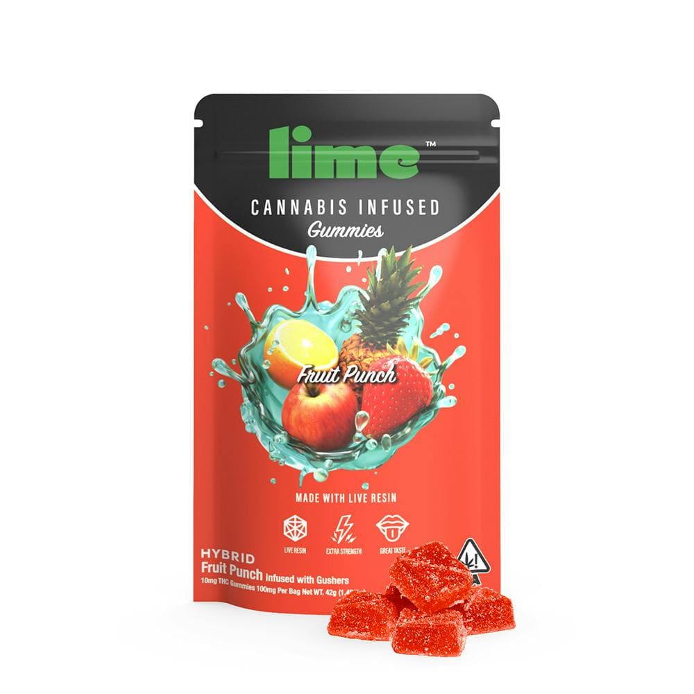 100mg Gummies | Fruit Punch