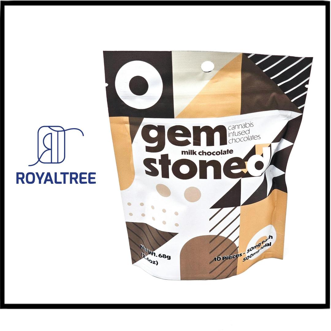 Gem Stoned Milk Chocolate - 500mg