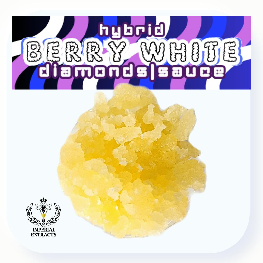 Berry White 1.0 g (HYBRID) Diamonds/Sauce (THC-a)