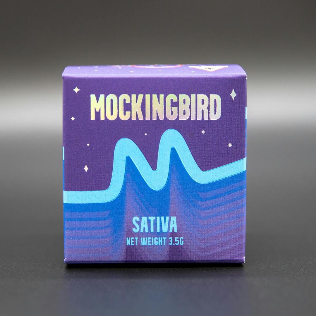 Mockingbird Premium Flower: White Truffle Cheese #1 Jarred 1/8s