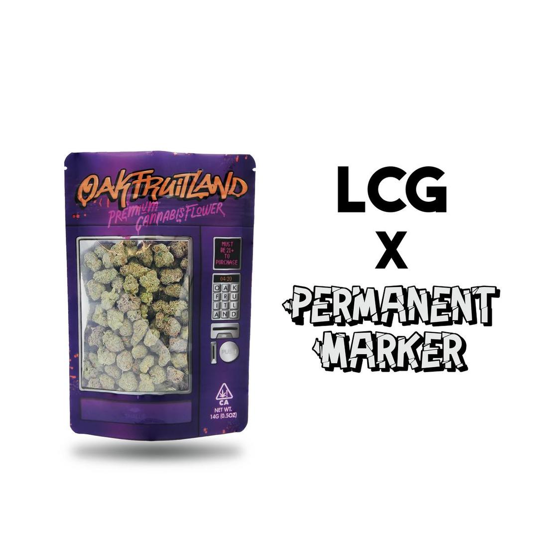 LCG X Permanent Marker - 14g Smalls - Premium Flower - Black Series