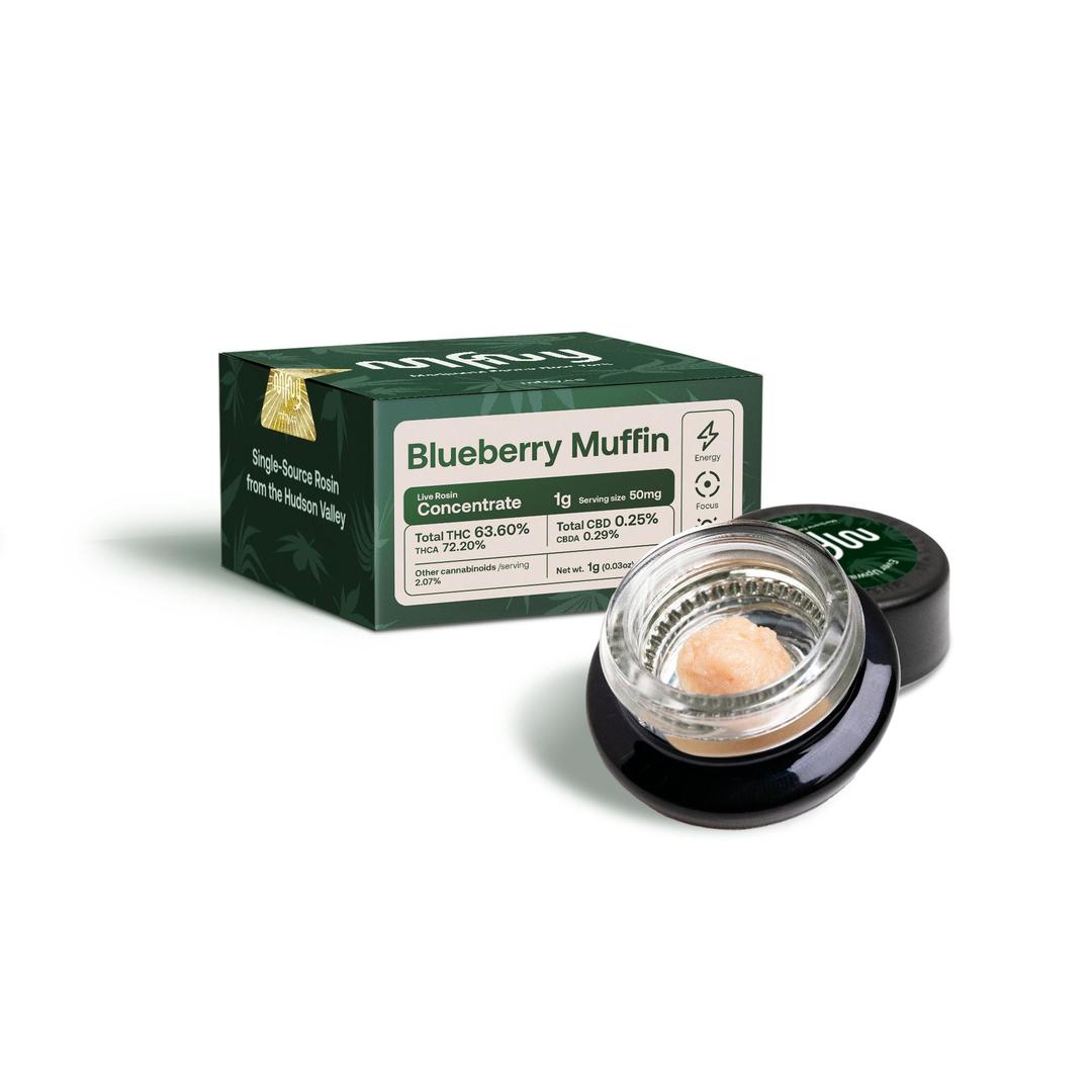 Blueberry Muffin Live Rosin Badder