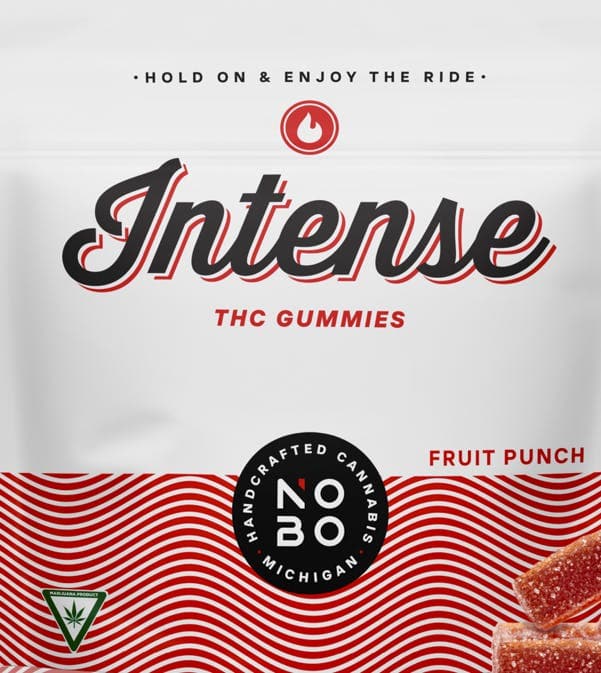 NOBO | Fruit Punch - Intense | Gummies | 200mg 20pk