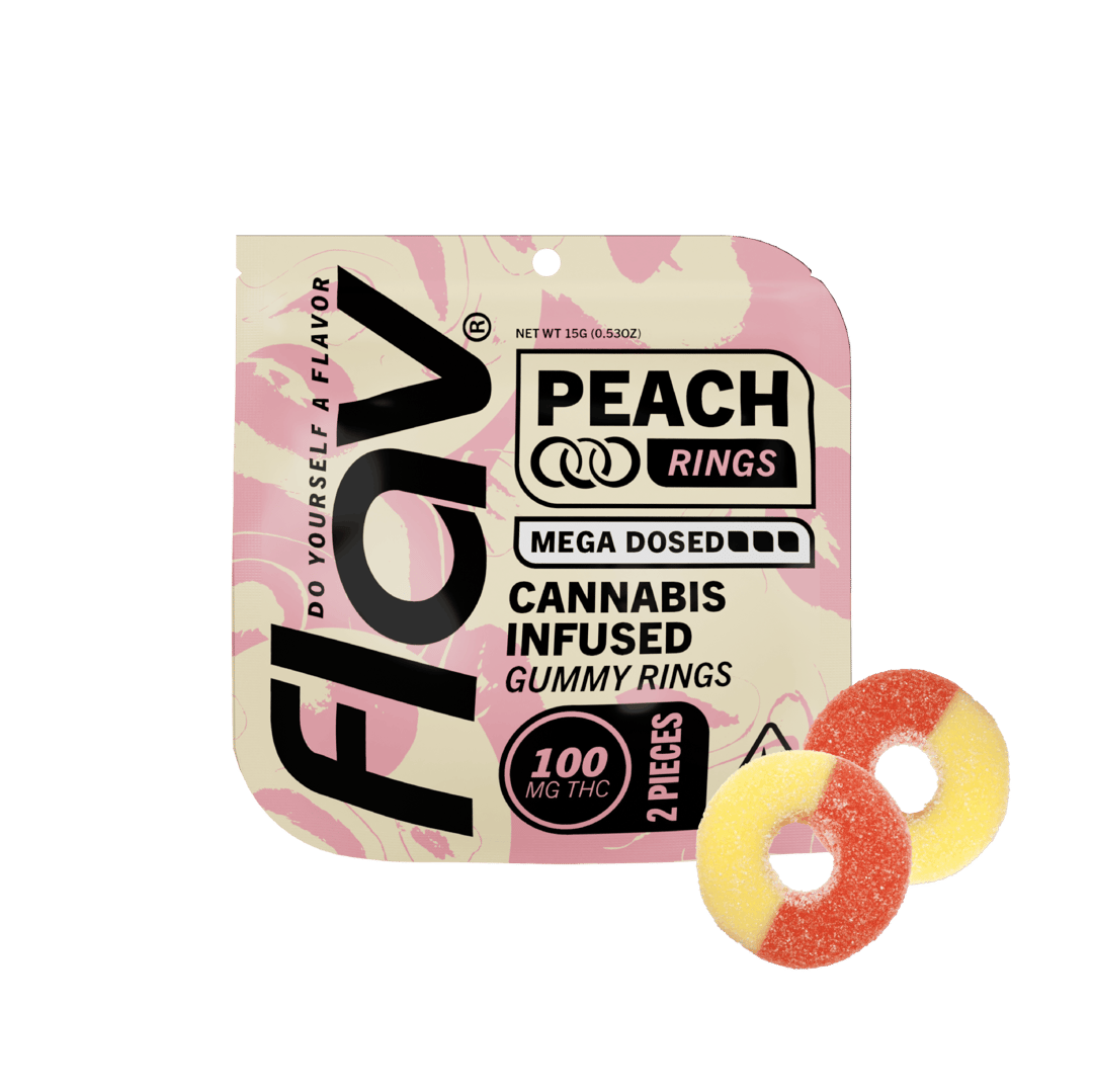 Megadose Rings - Peach - 100mg
