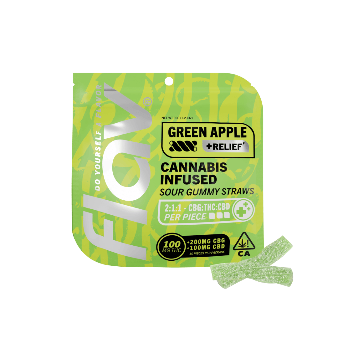 Relief CBG Straws - 2:1:1 CBG, CBD,THC